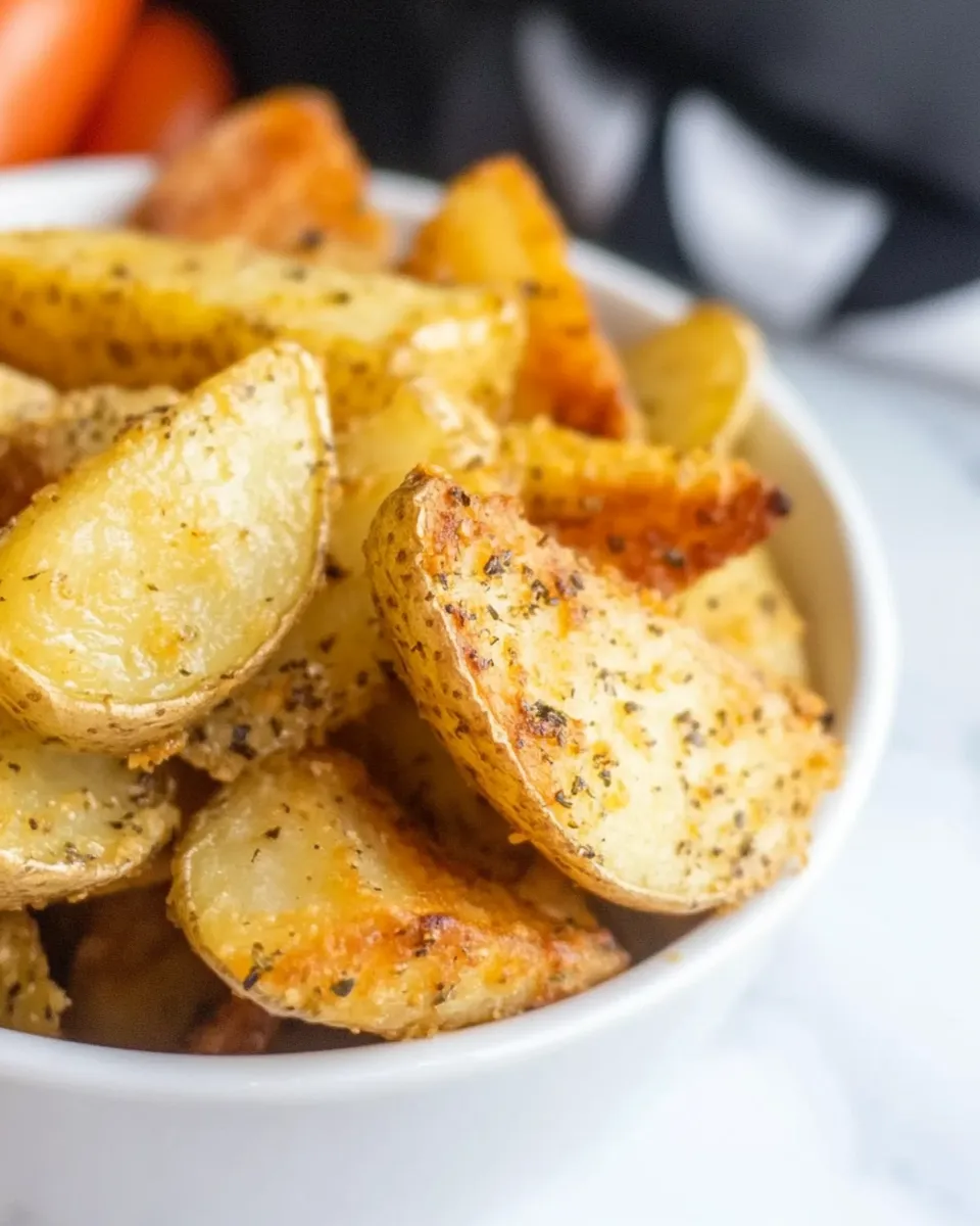 Best Crispy Air Fryer Potato Wedges dish photo