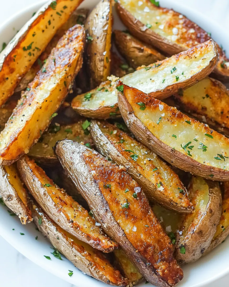 Homemade Crispy Baked Potato Wedges photo