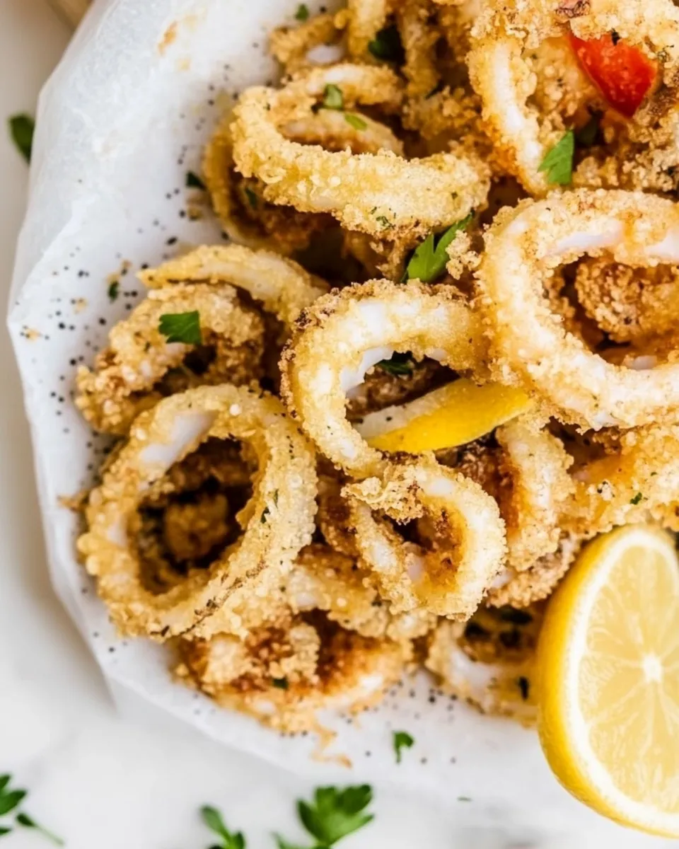 Homemade Crispy Calamari Recipe photo