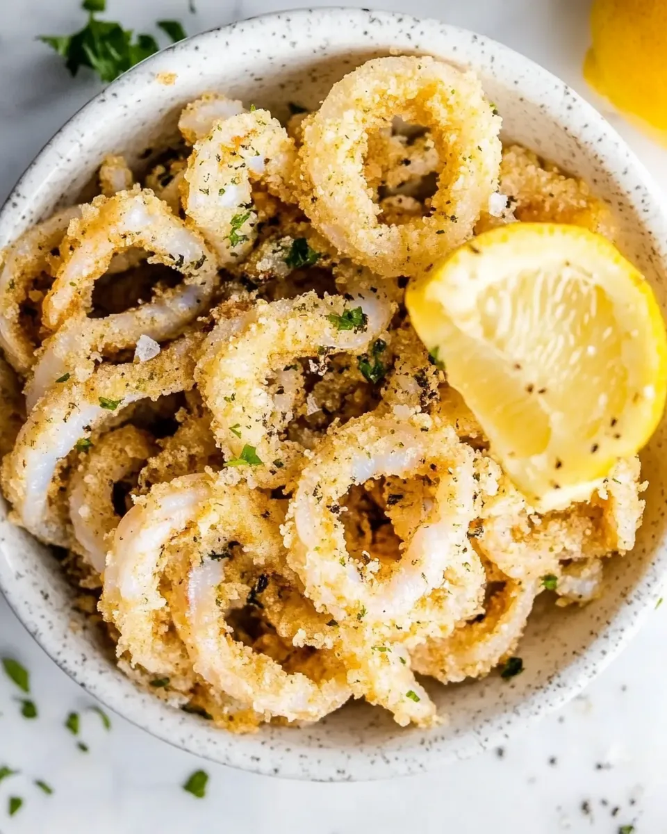 Classic Crispy Calamari Recipe image