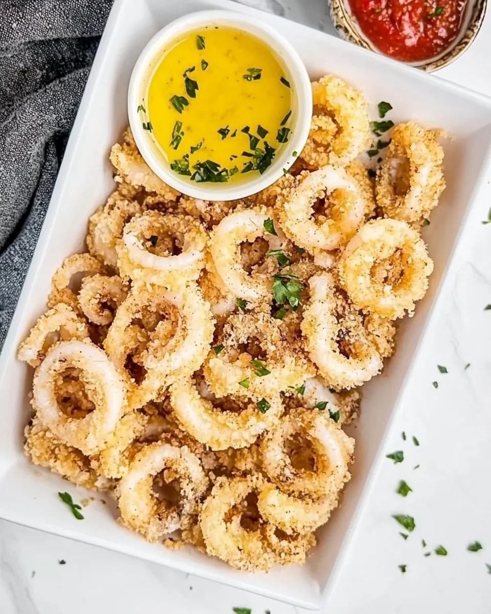 Delicious Crispy Calamari Recipe dish photo