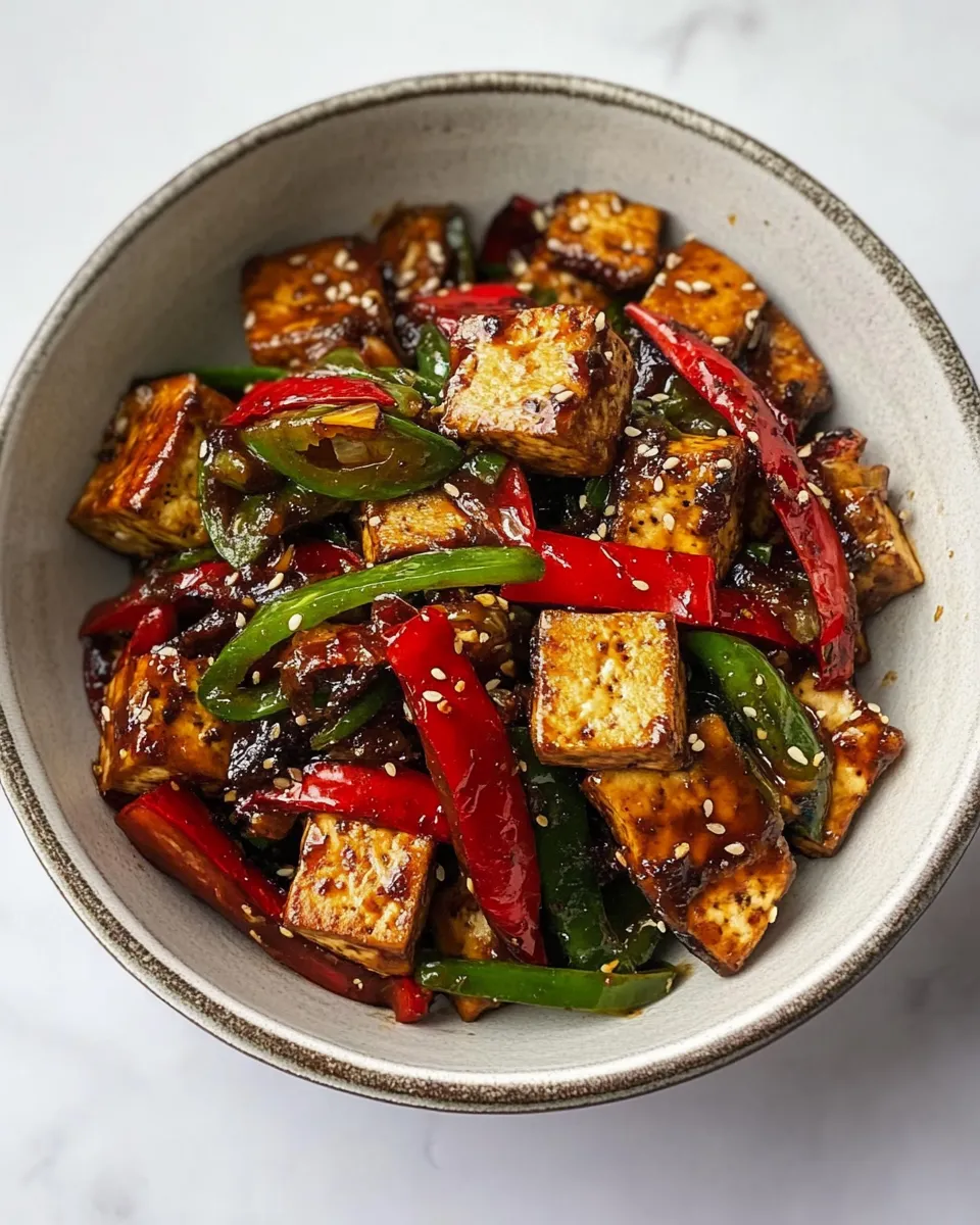Delicious Crispy Cashew Tofu recipe photo