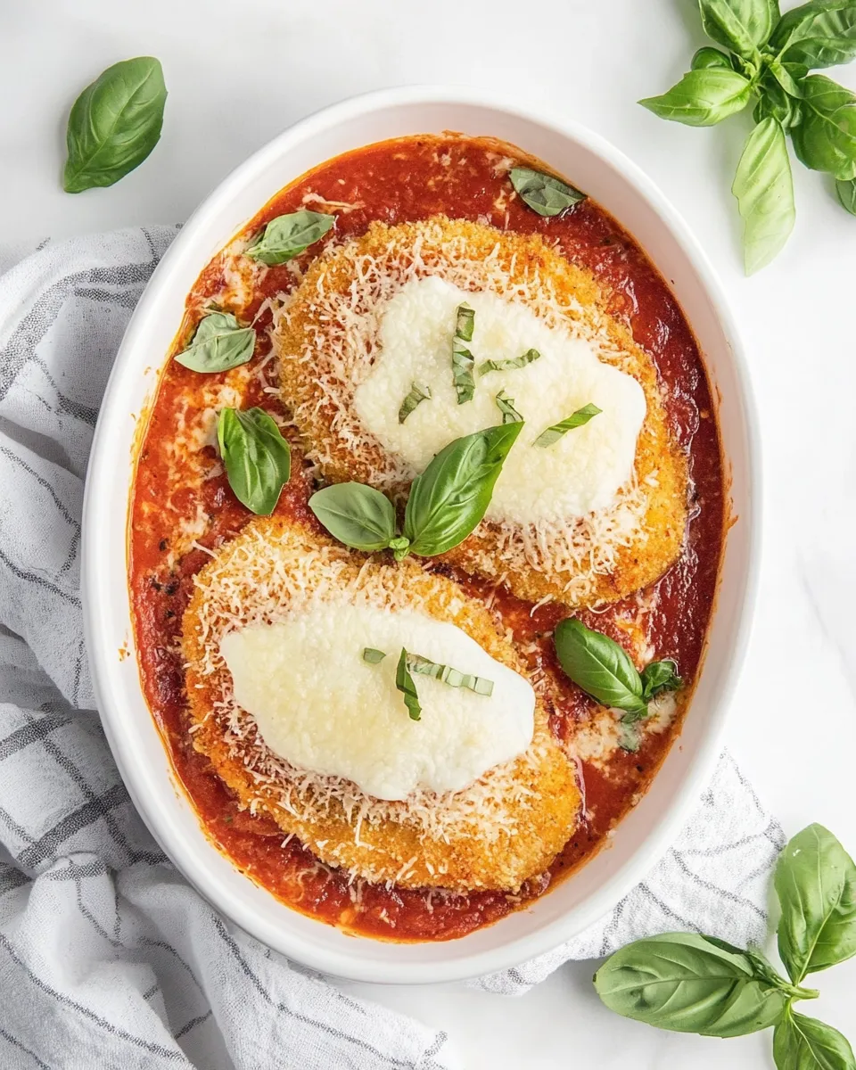 Homemade Crispy Chicken Parmesan Recipe photo