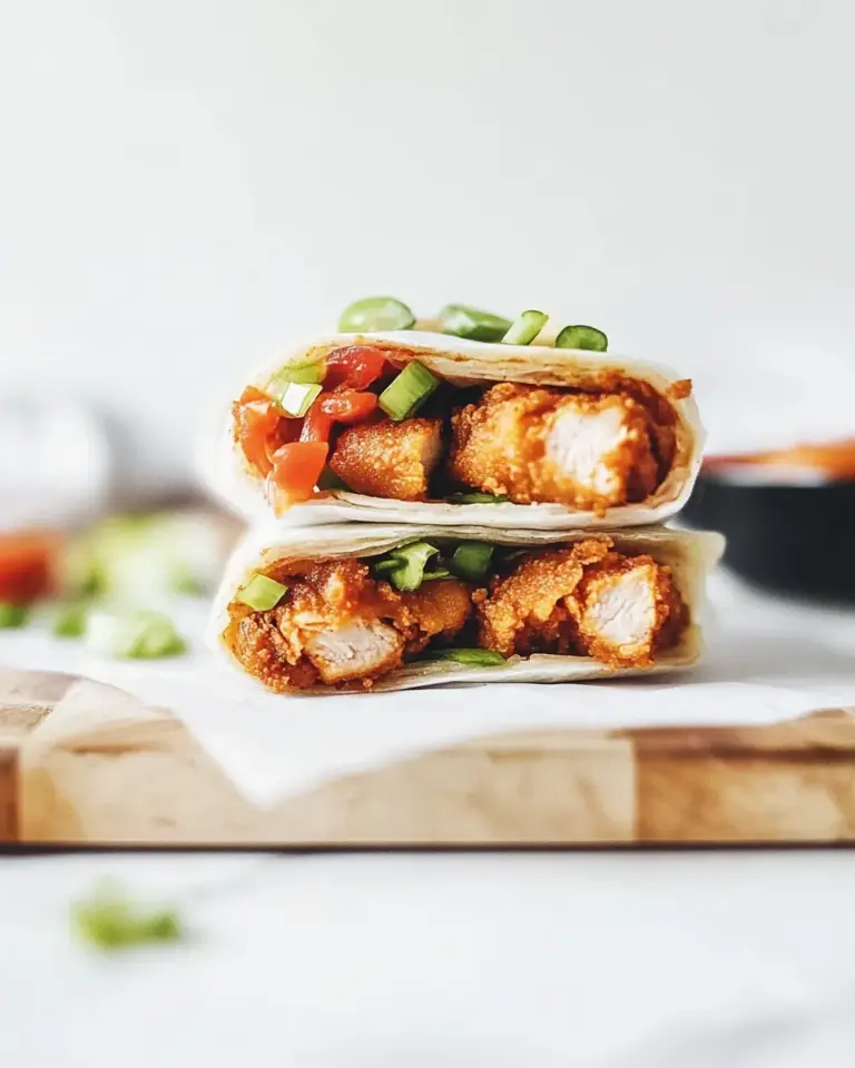 Homemade Crispy Chicken Wraps photo