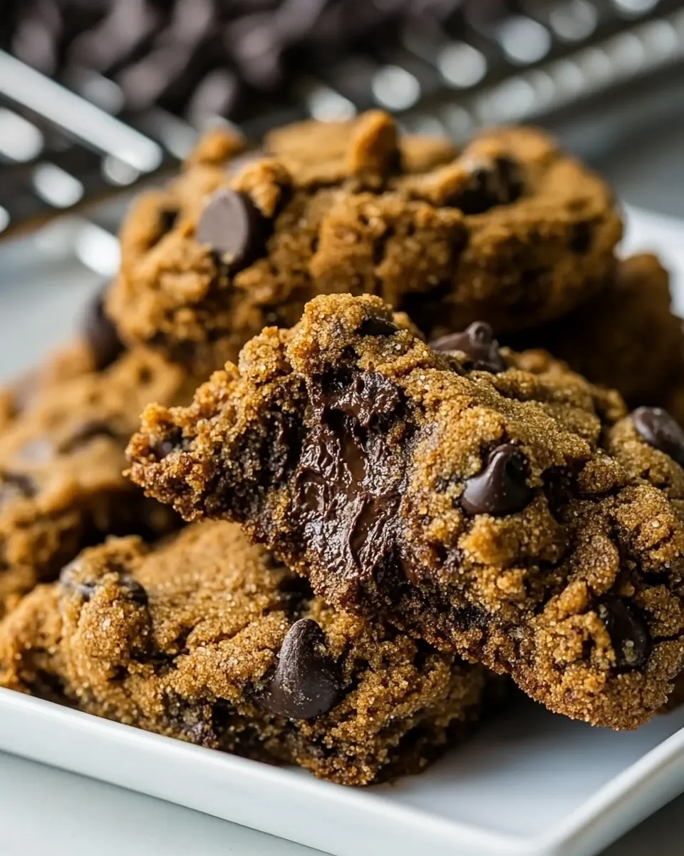 Homemade Crock-Pot Paleo Cookies With Chocolate Chips photo