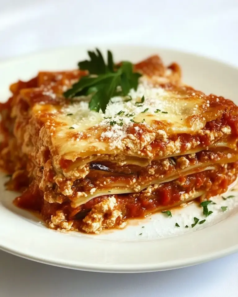 Homemade Crockpot Eggplant Lasagna photo