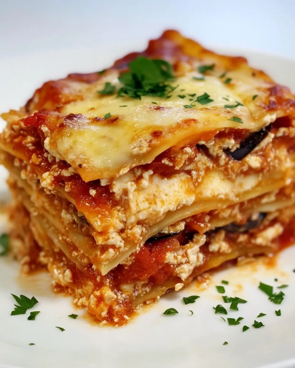 Easy Crockpot Eggplant Lasagna recipe photo