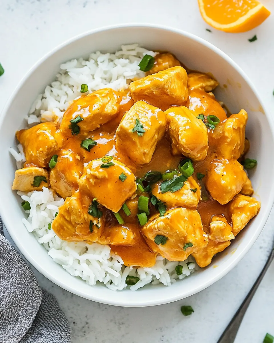 Homemade Crockpot Orange Chicken photo