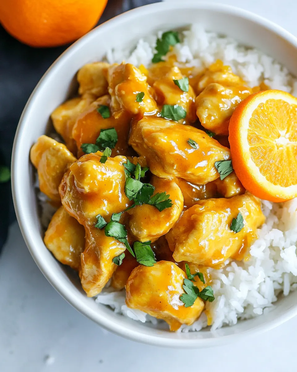 Easy Crockpot Orange Chicken recipe photo