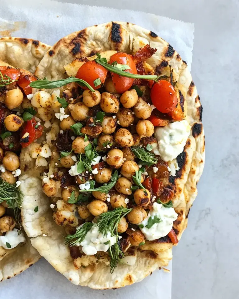 Homemade Crunchy Roasted Chickpea Pitas. recipe photo