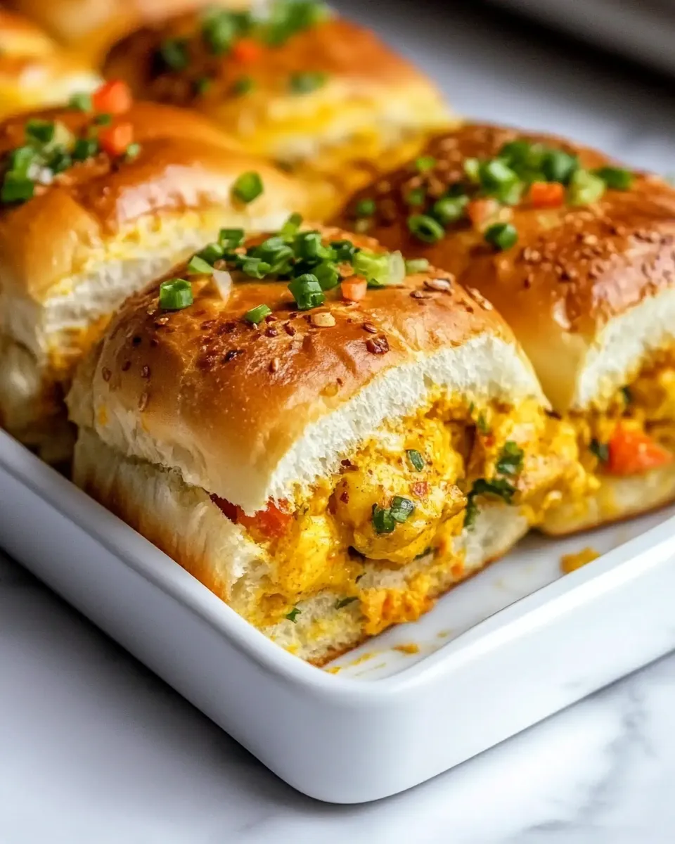 Classic Curried Chicken Sliders image