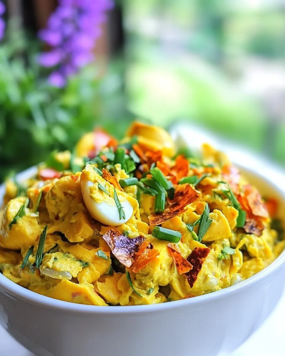 Homemade Curried Egg Salad photo