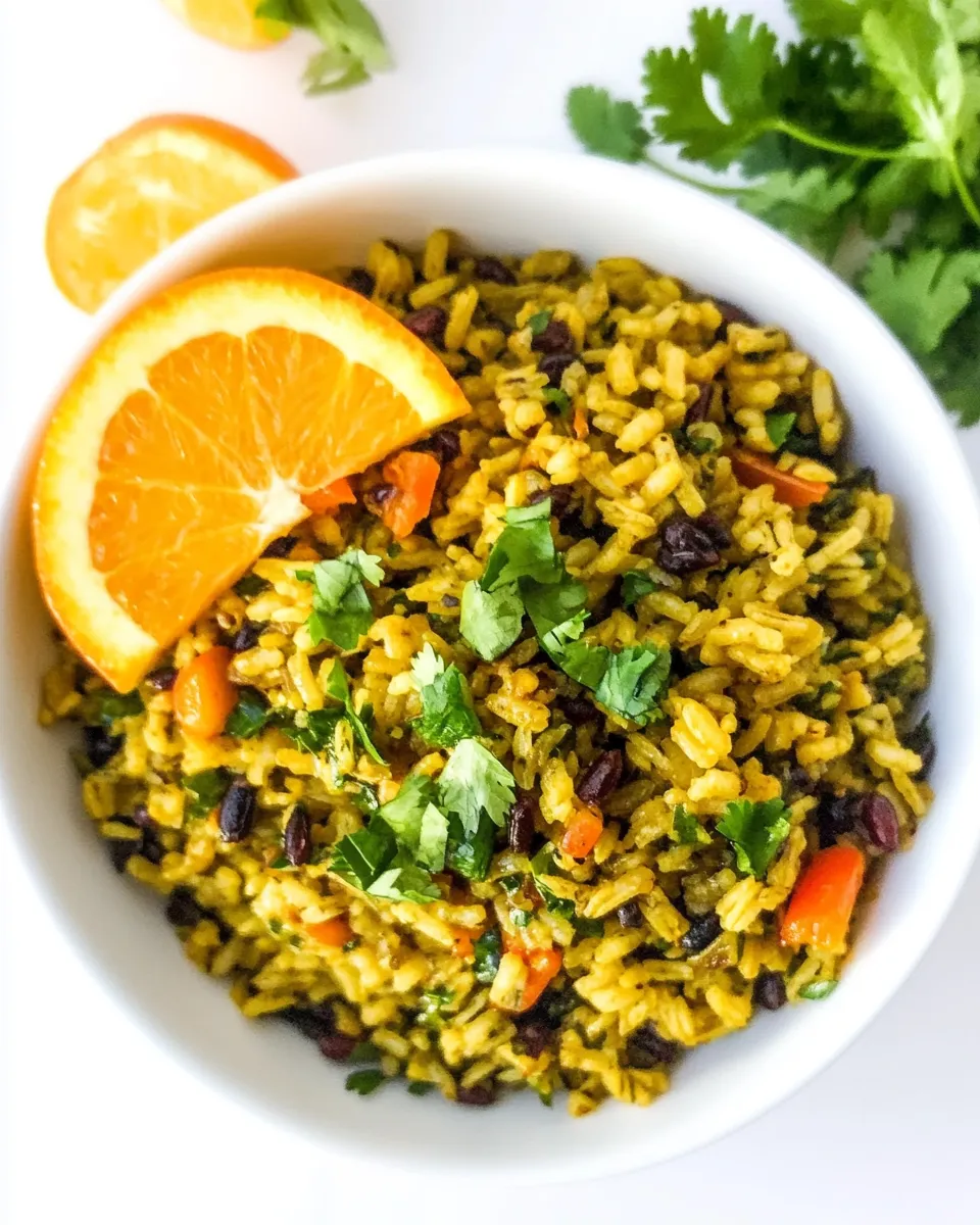 Easy Curried Rice Salad with Orange recipe photo