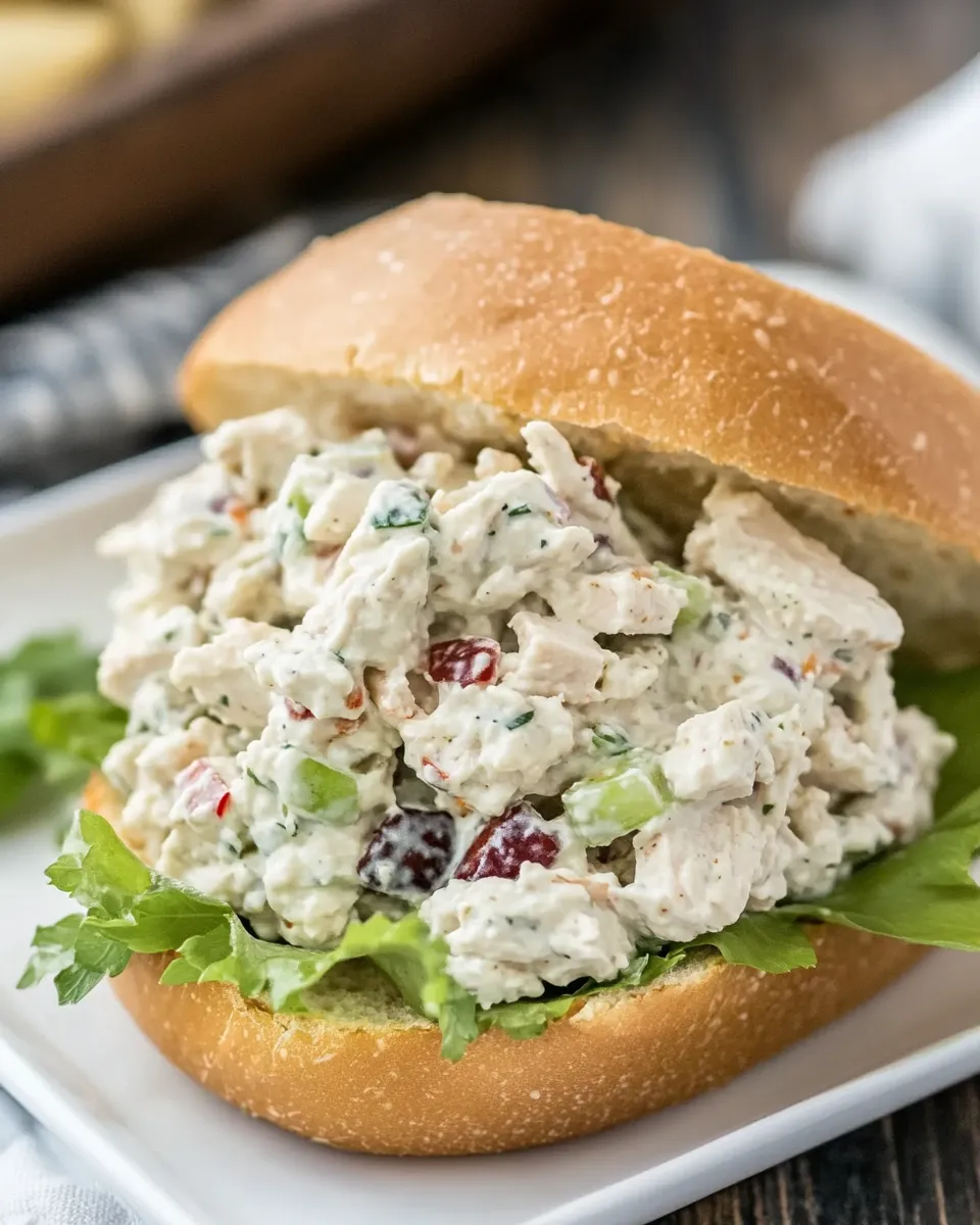 Delicious Curried Turkey Salad Sandwich image