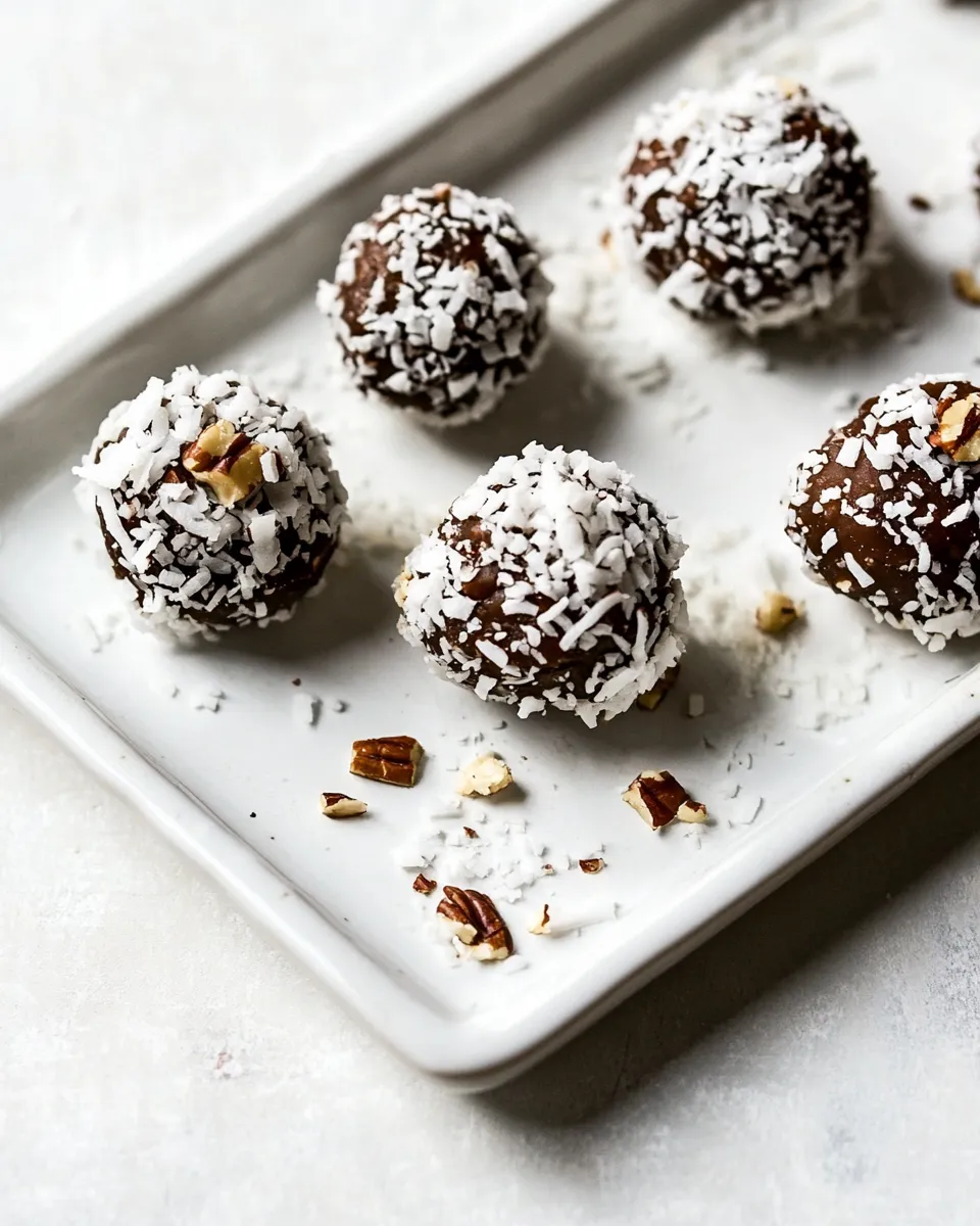 Delicious Date, Pecan and Coconut Bites image