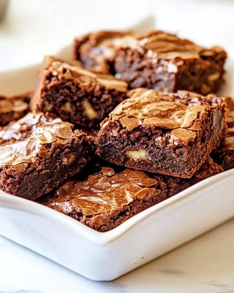Homemade Decadent Kahlua Brownies: Coffee-Infused Chocolate Heaven photo