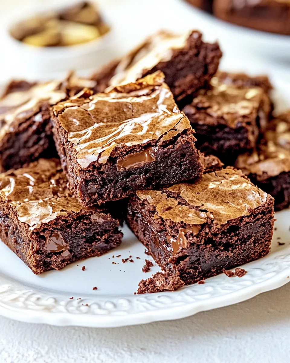 Easy Decadent Kahlua Brownies: Coffee-Infused Chocolate Heaven recipe photo