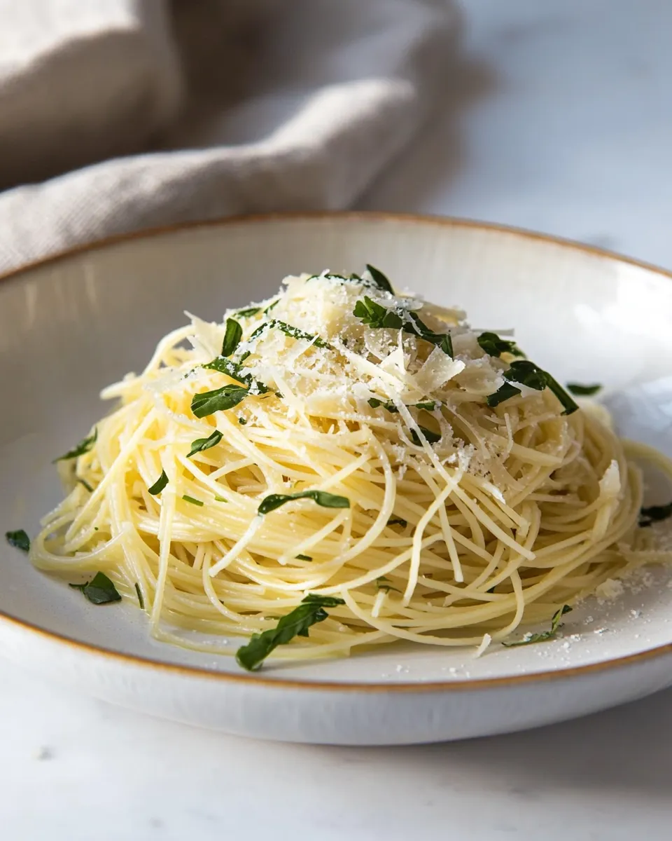 Classic Delicious Angel Hair Pasta image