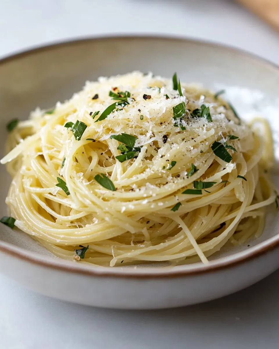 Easy Delicious Angel Hair Pasta recipe photo