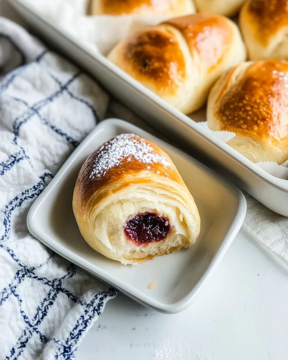 Quick Delicious Kolaches shot