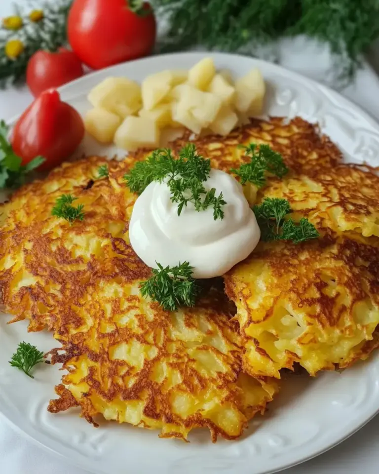 Homemade Deruny (Potato Pancakes) photo