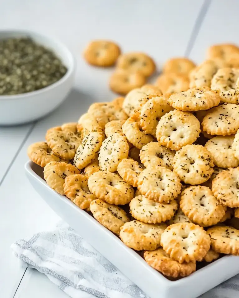 Homemade Dill Oyster Crackers photo