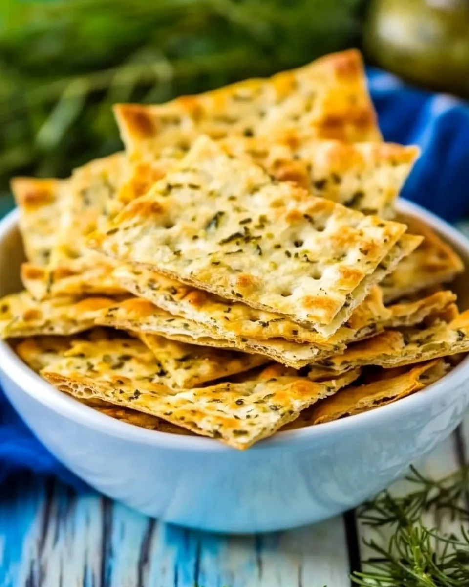Homemade Dill Pickle Saltines photo