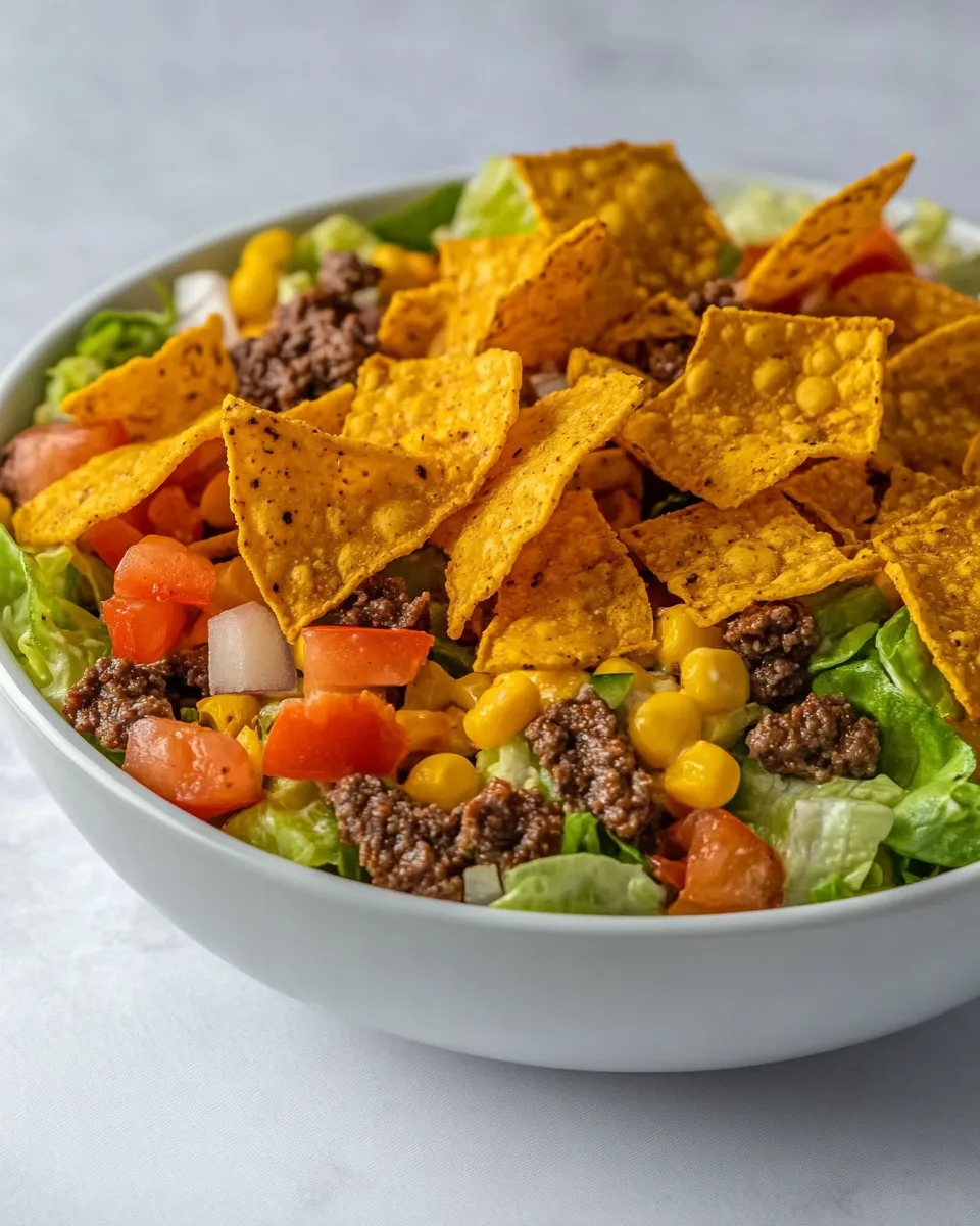 Easy Doritos Taco Salad photo