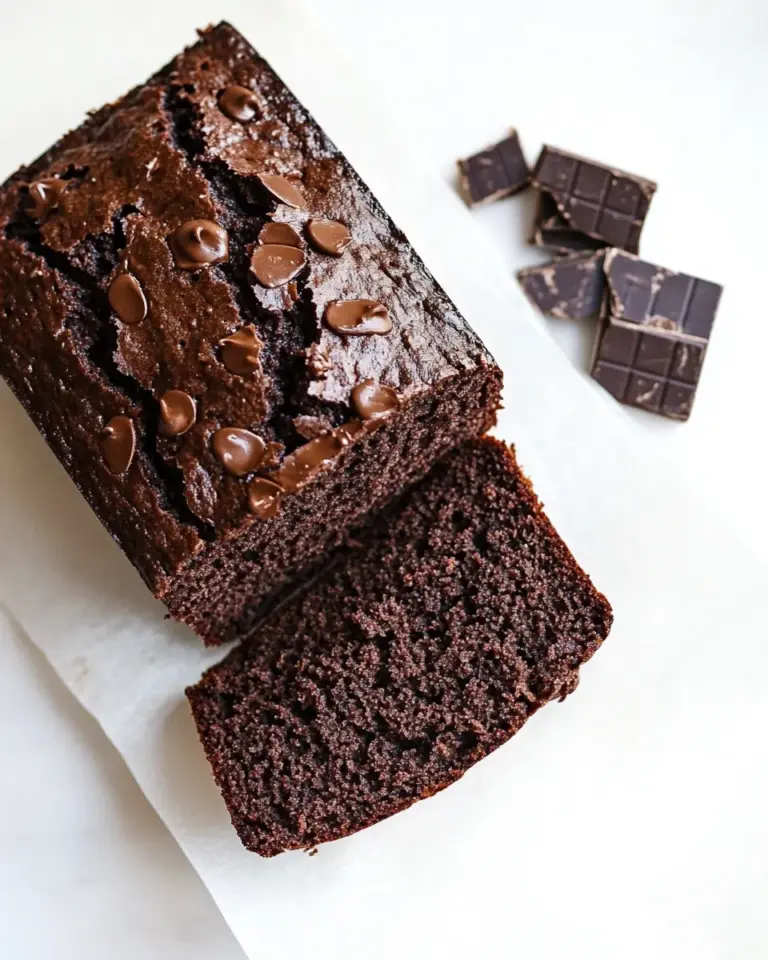 Homemade Double Chocolate Banana Bread photo