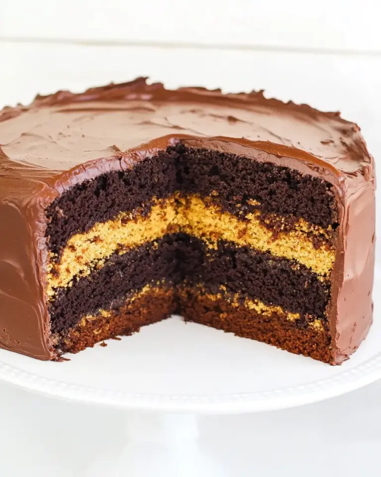 Homemade Double Chocolate Cookie Layer Cake photo