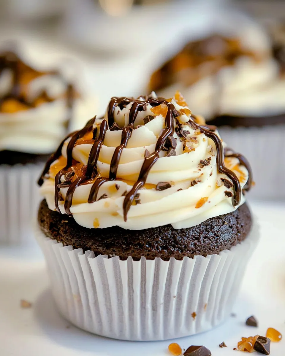 Delicious Double Chocolate Cupcakes Recipe dish photo