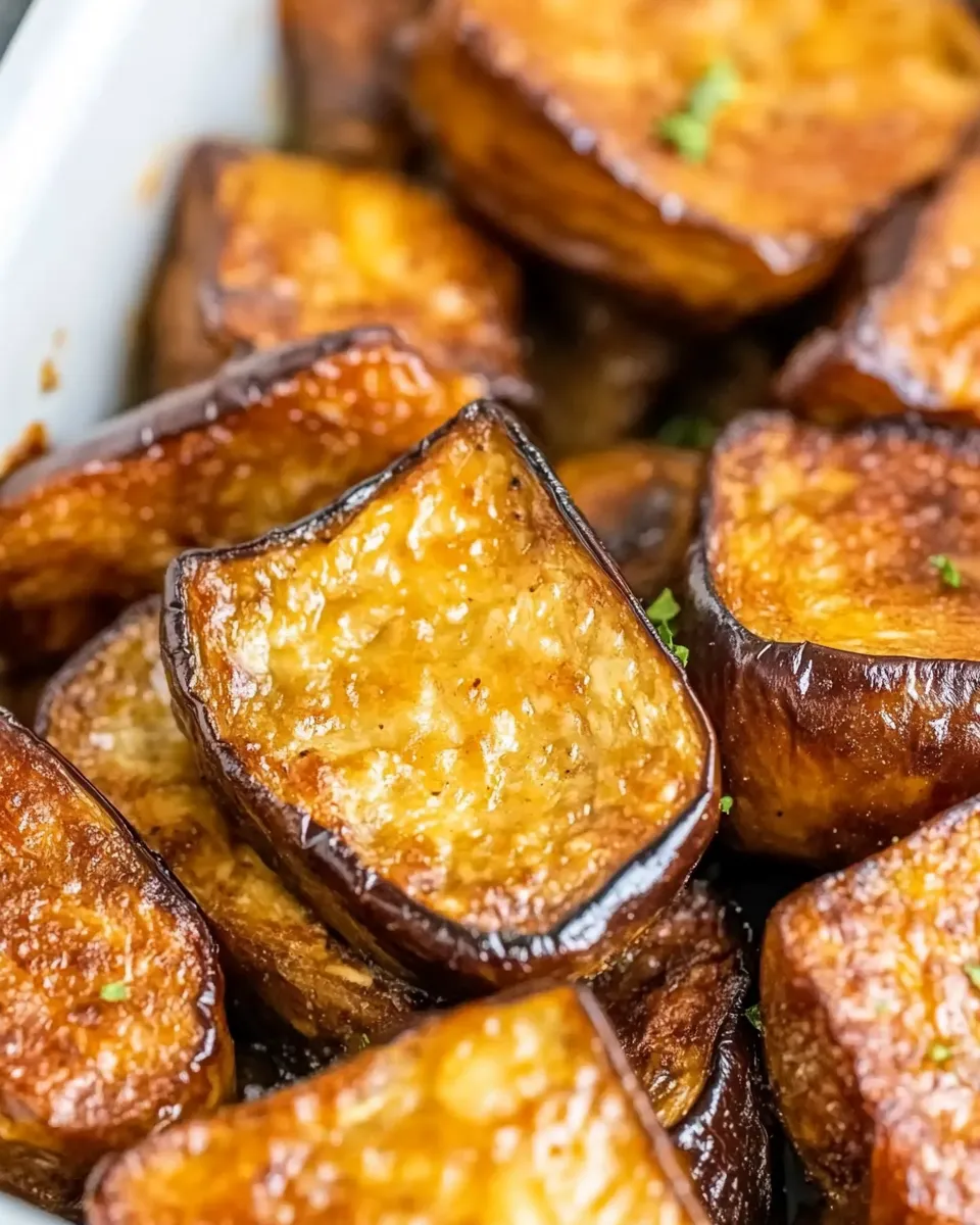 Delicious Easy Air Fryer Eggplant Recipe shot