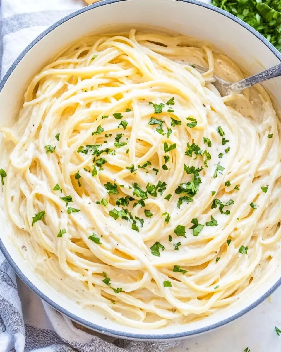 Classic Easy Alfredo Sauce Recipe image