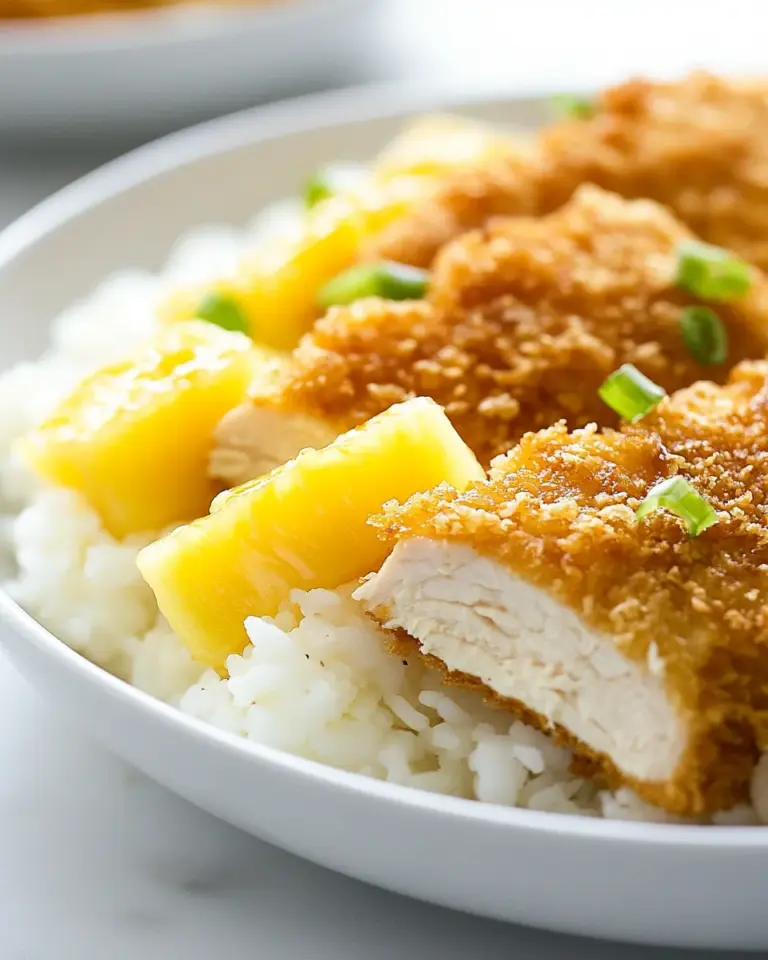 Homemade Easy Baked Chicken Katsu with Pineapple Katsu Sauce photo
