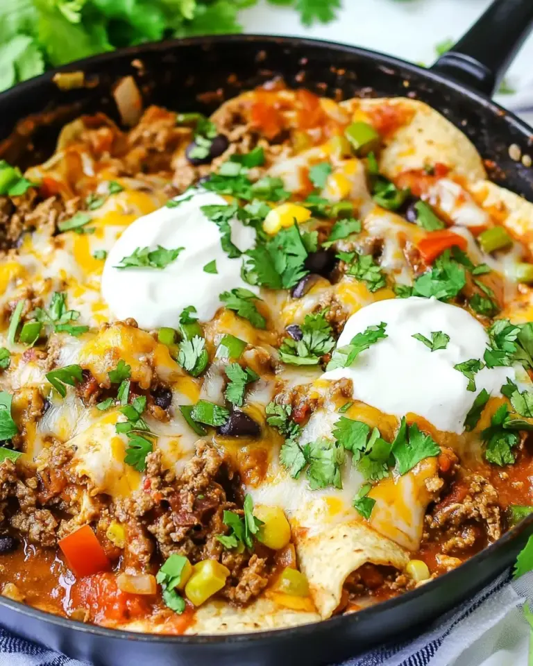 Homemade Easy Beef Burrito Skillet photo