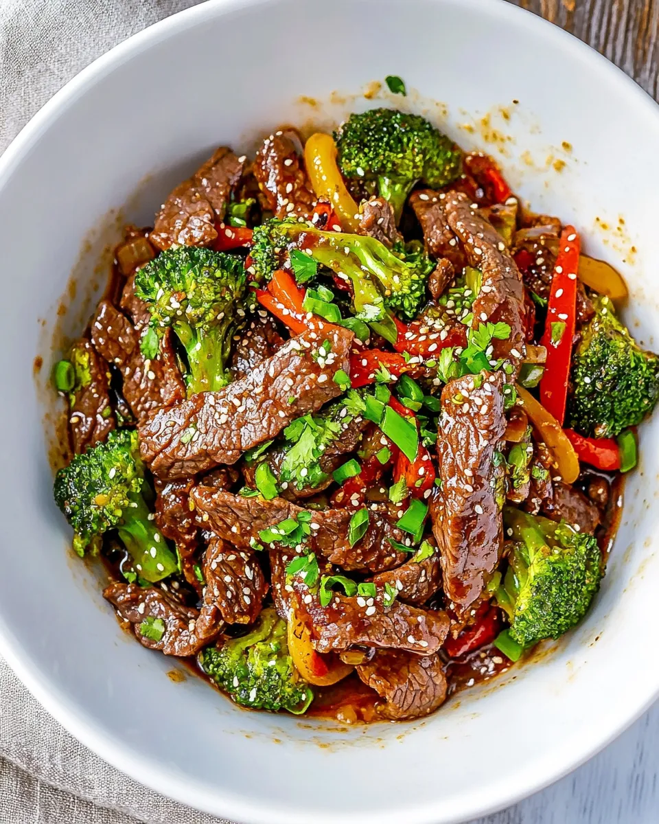 Homemade Easy Beef Stir Fry Recipe photo