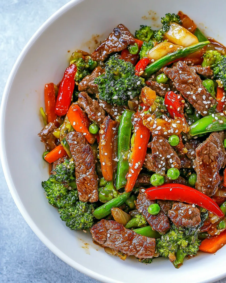 Classic Easy Beef Stir Fry Recipe image