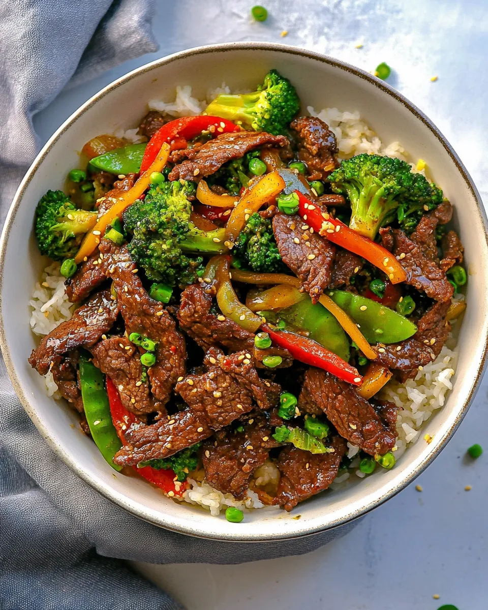 Delicious Easy Beef Stir Fry Recipe shot