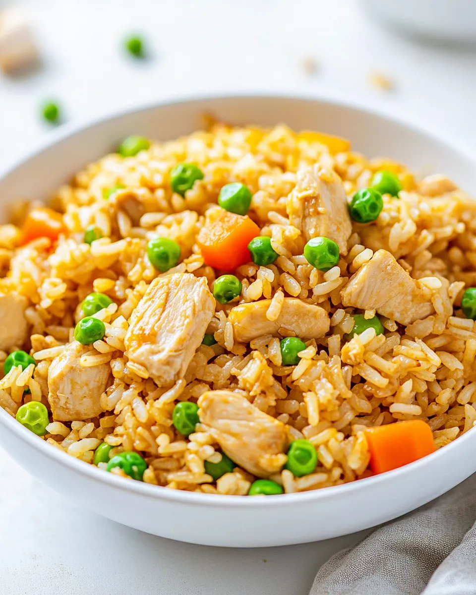 Delicious Easy Better-Than-Takeout Chicken Fried Rice image