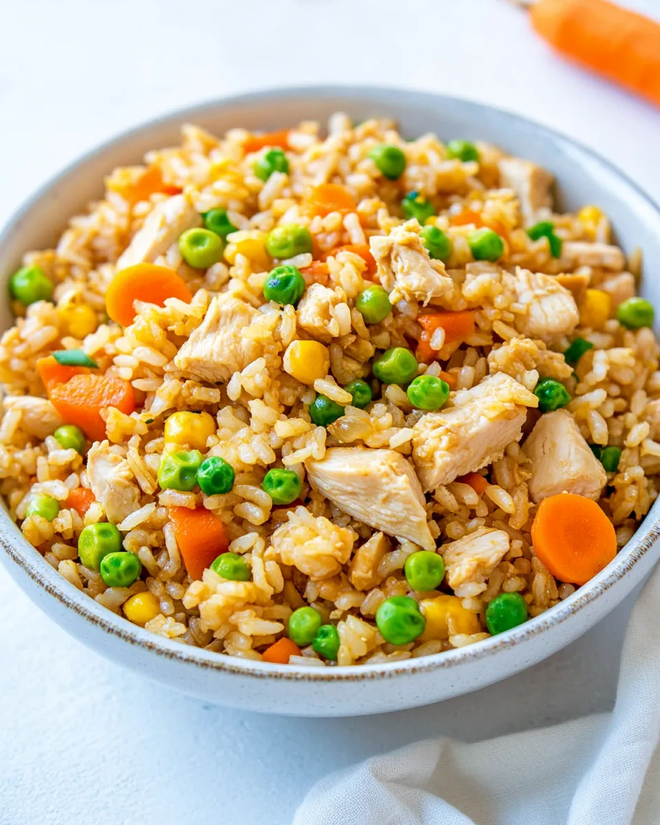 Tasty Easy Better-Than-Takeout Chicken Fried Rice dish photo