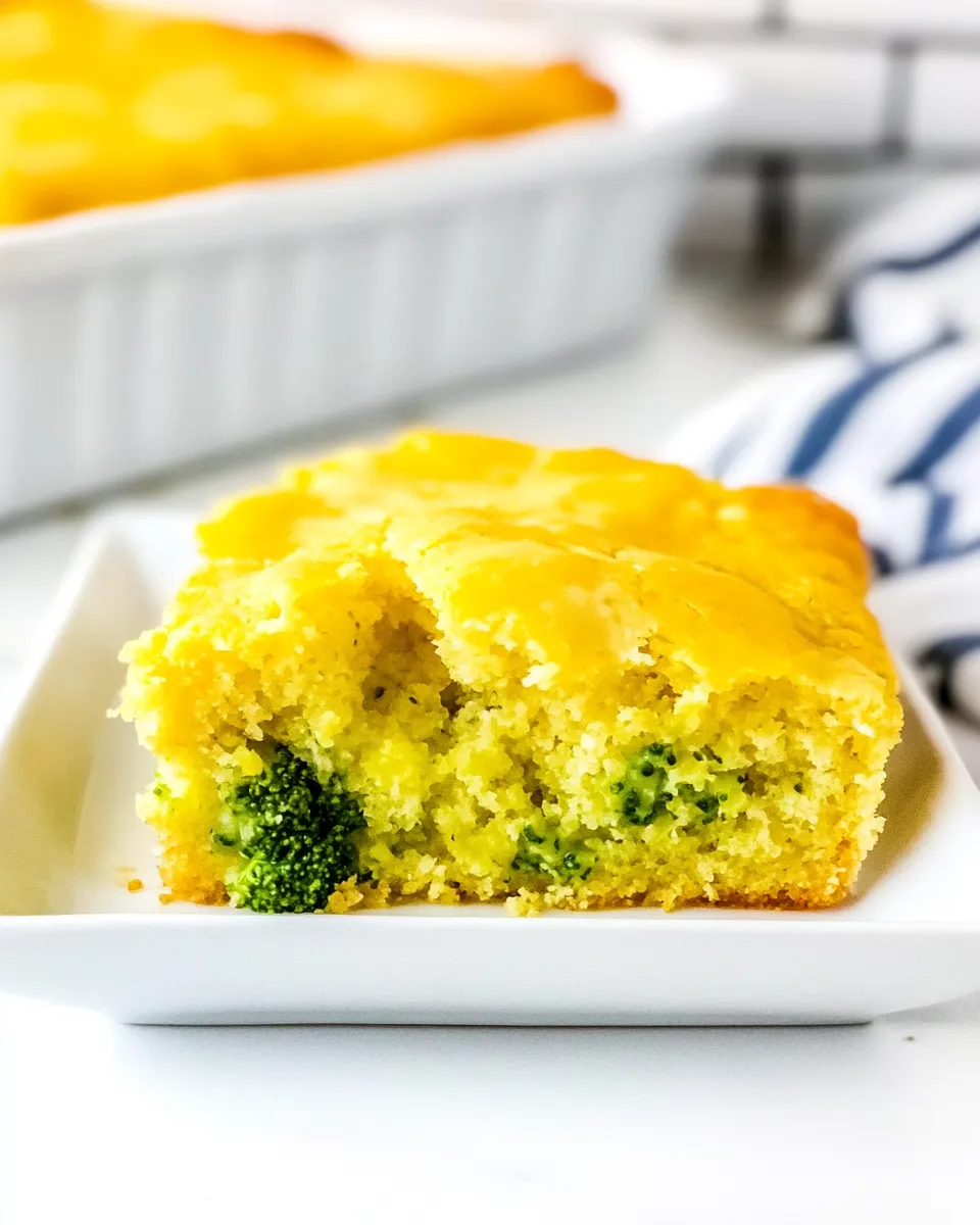 Homemade Easy Broccoli Cornbread photo