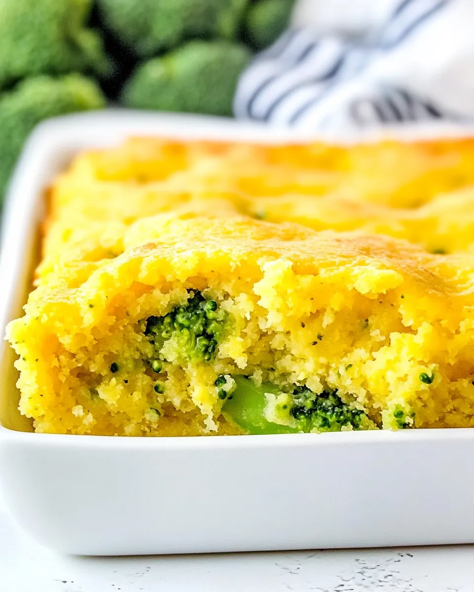 Delicious Easy Broccoli Cornbread recipe photo