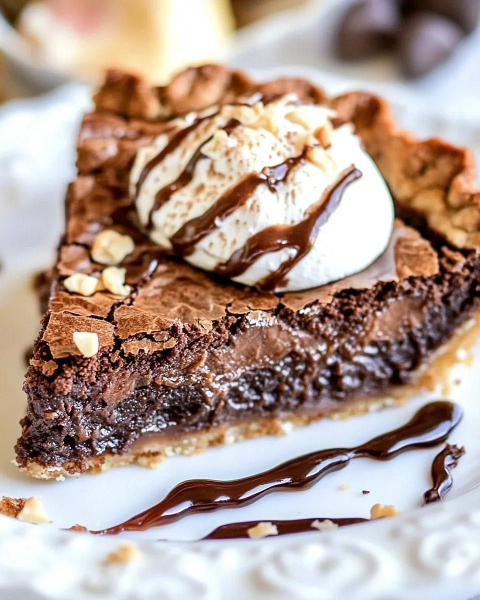 Classic Easy Brownie Pie image