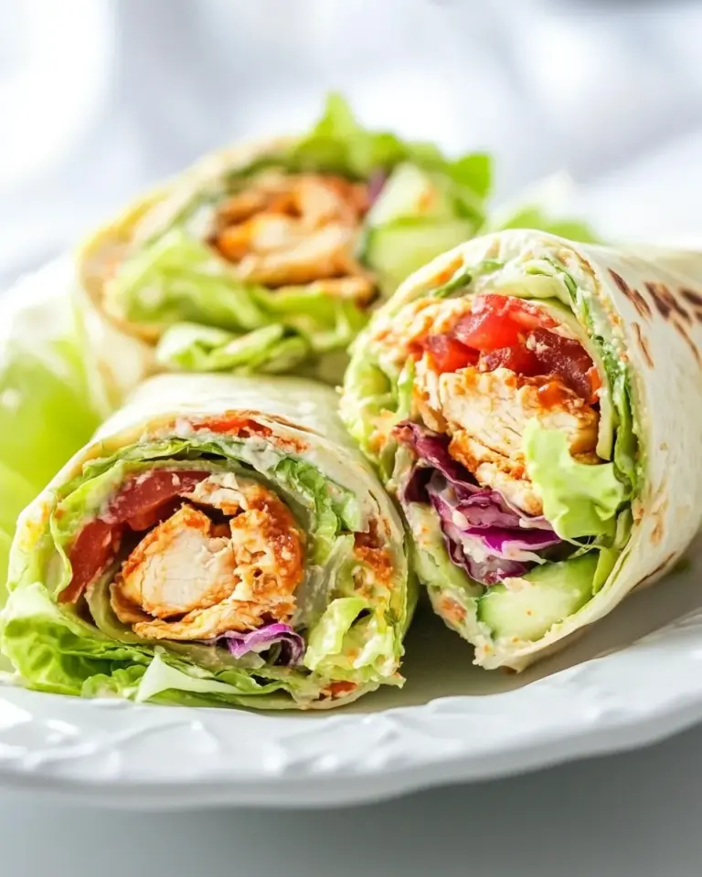 Homemade Easy Buffalo Chicken Wraps photo