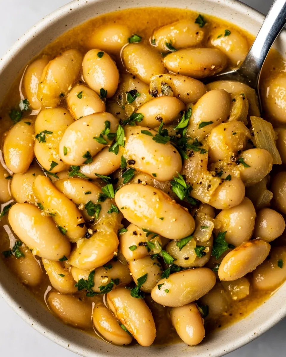 Delicious Easy Butter Beans Recipe shot