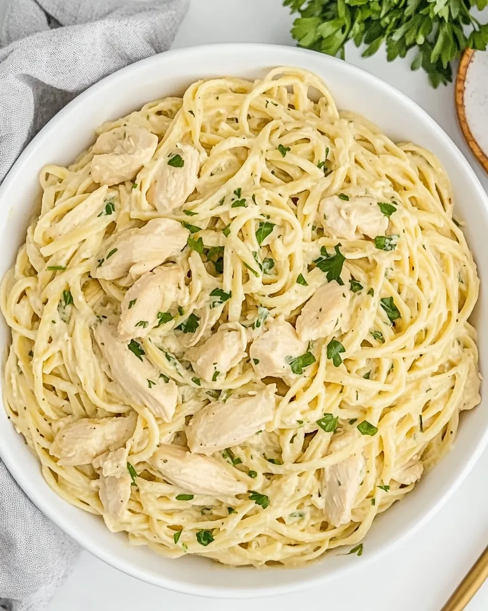 Homemade Easy Chicken Alfredo Recipe photo