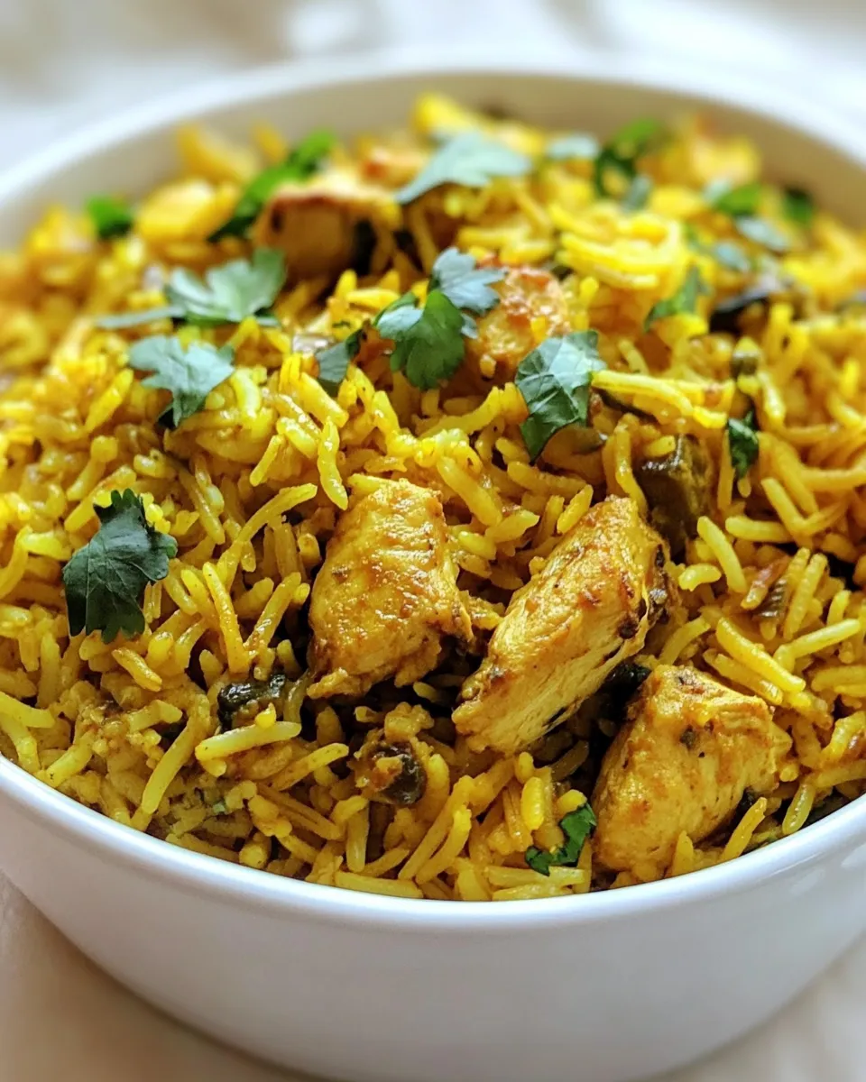 Classic Easy Chicken Biryani image