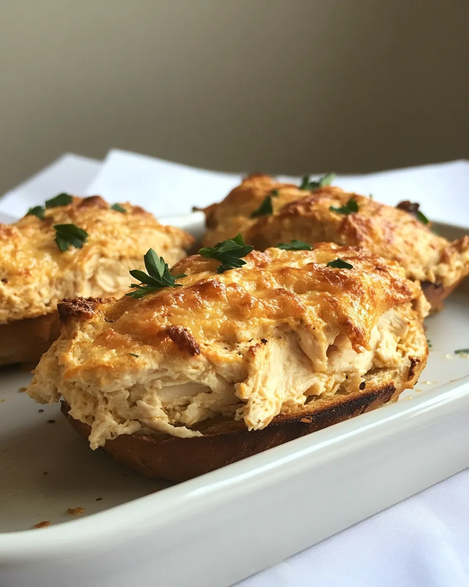 Homemade Easy Chicken Melts photo