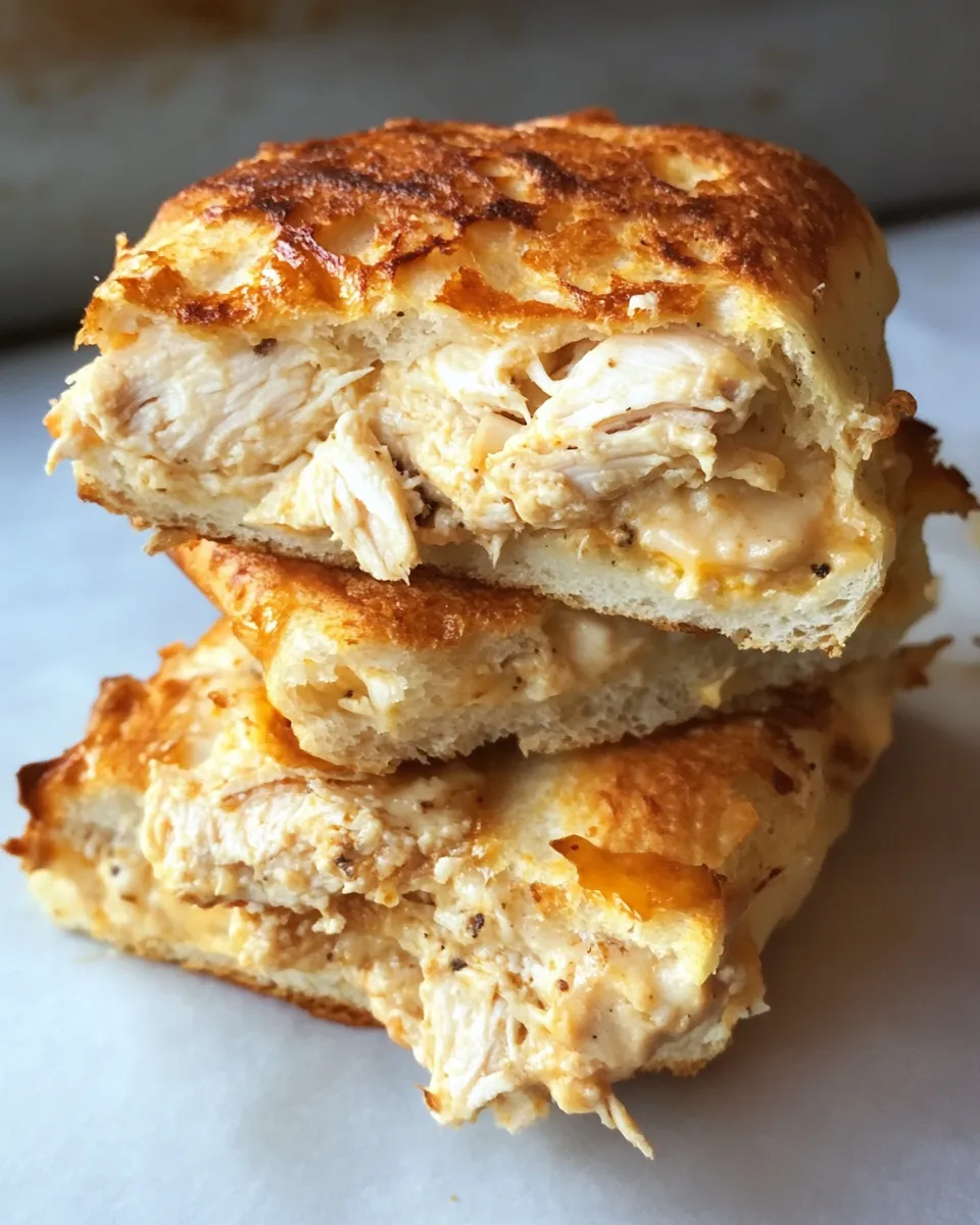 Classic Easy Chicken Melts image