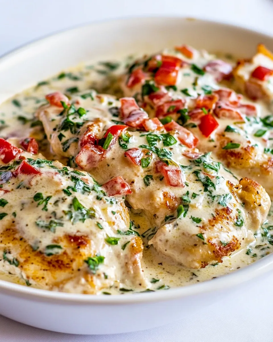 Classic Easy Chicken in Cream Sauce for Two image